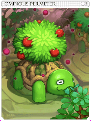 Ominous Permeter Card illustration
