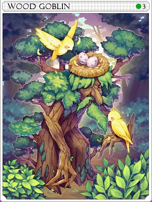 Wood Goblin Card illustration