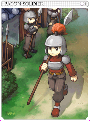 Payon Soldier Card illustration