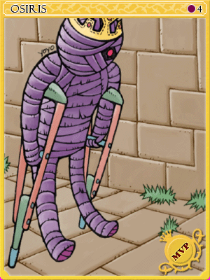 Osiris Card illustration