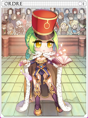 Ordre Card illustration