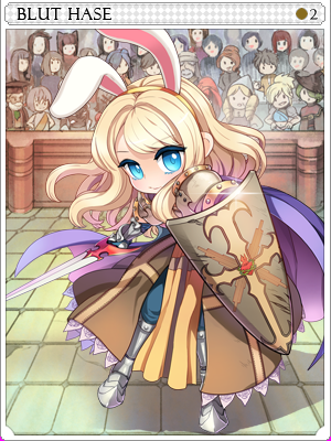 Blut Hase Card illustration
