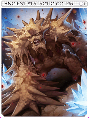 Ancient Stalactic Golem Card illustration