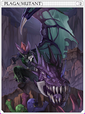 Mutant Plaga Card illustration