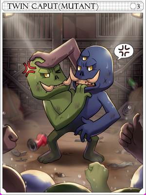 Mutant Twin Caput Card illustration