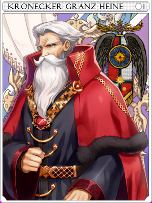 Kronecker G. Heine Card illustration