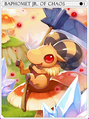 Chaotic Baphomet Junior Card illustration
