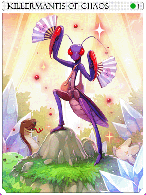 Chaotic Killer Mantis Card illustration