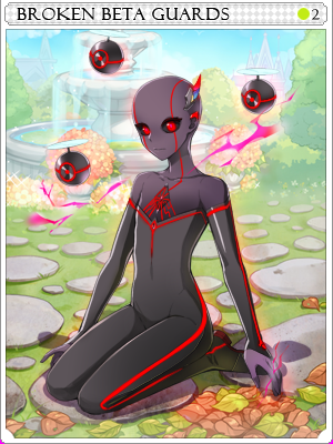 Broken Beta Guards Card illustration