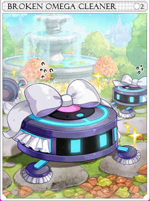 Broken Omega Cleaner Card illustration