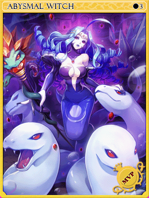 Deep Sea Witch Card illustration
