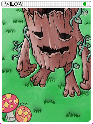 Willow Card illustration