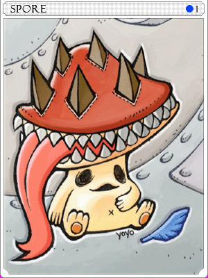 Spore Card illustration