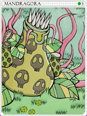 Mandragora Card illustration