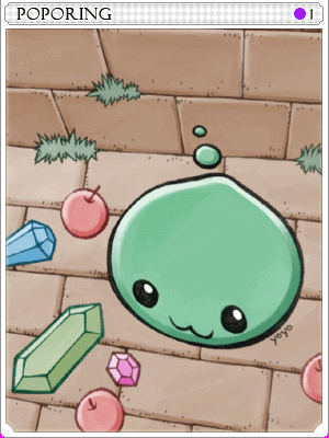 Poporing Card illustration