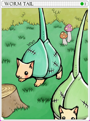 Wormtail Card illustration