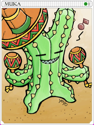 Muka Card illustration