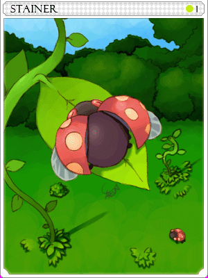 Stainer Card illustration