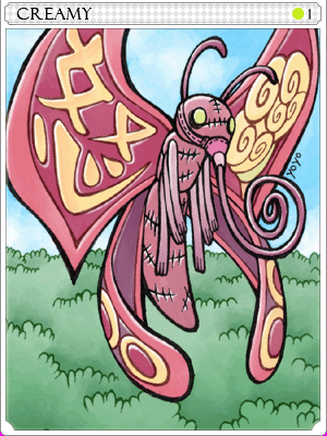 Creamy Card illustration
