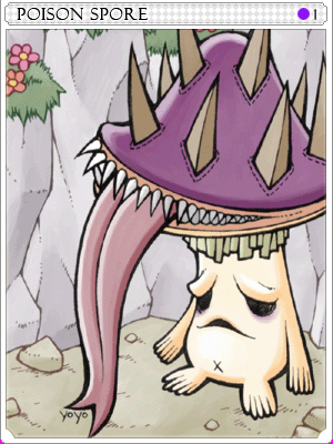 Poison Spore Card illustration
