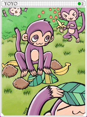 Yoyo Card illustration