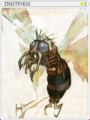 Dustiness Card illustration