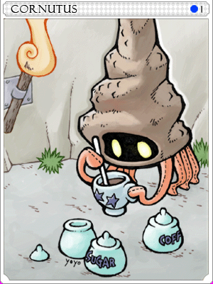 Cornutus Card illustration