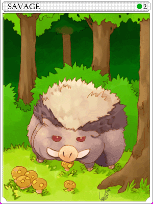 Savage Card illustration