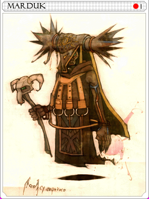 Marduk Card illustration