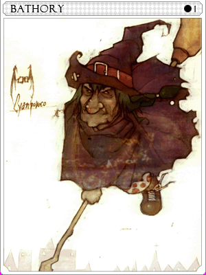 Bathory Card illustration