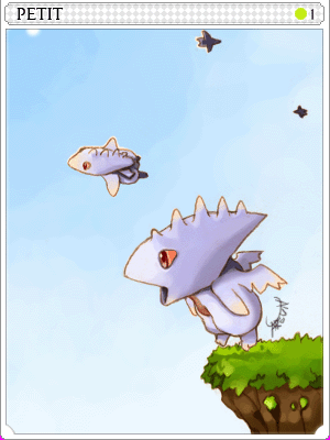 Sky Petite Card illustration