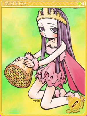 Mistress Card illustration