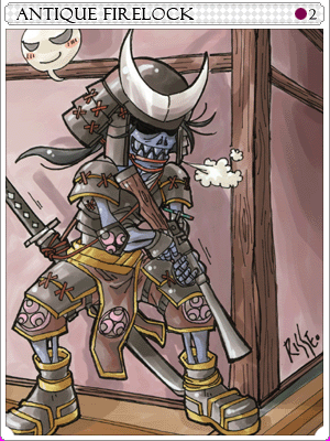 Firelock Soldier Card illustration
