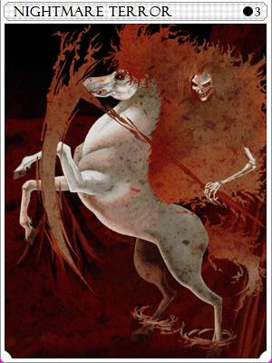 Nightmare Terror Card illustration