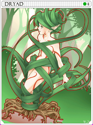 Dryad Card illustration