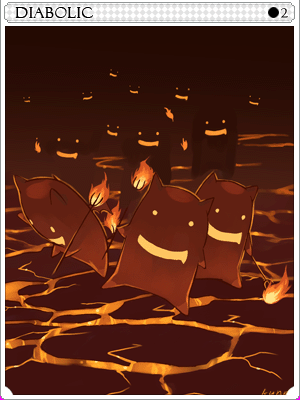Diabolic Card illustration