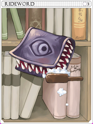 Rideword Card illustration