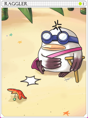 Raggler Card illustration