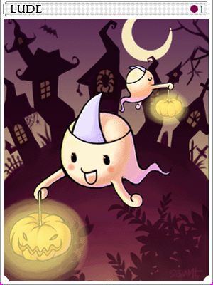 Lude Card illustration