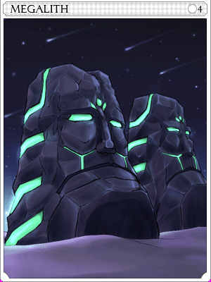 Megalith Card illustration
