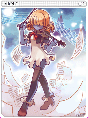 Violy Card illustration