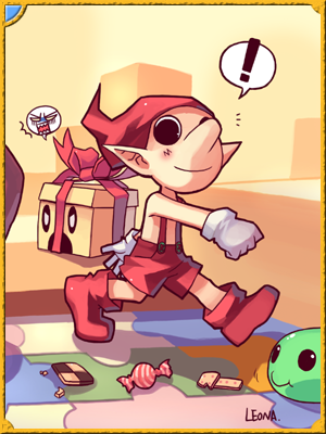 Christmas Cookie Card illustration