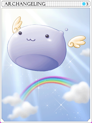 Arc Angeling Card illustration