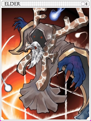 Elder Card illustration