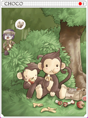 Choco Card illustration
