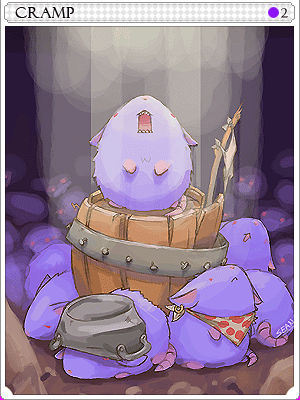 Cramp Card illustration