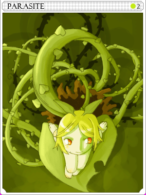 Parasite Card illustration