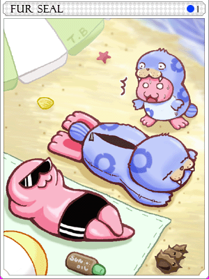 Seal Card illustration