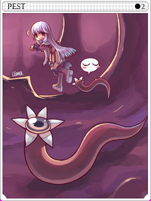 Pest Card illustration