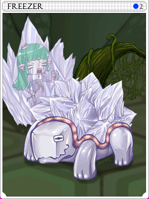 Freezer Card illustration